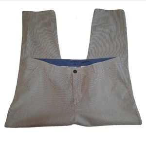 Riders by Lee Slim Crop Blue White Pinstripes Chino Pants